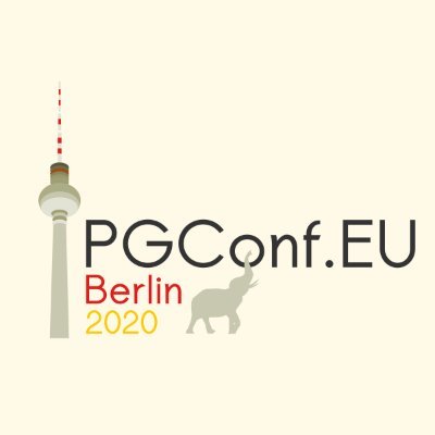 PGConfEU 2020 Berlin