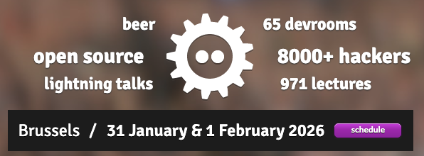 FOSDEM 2026