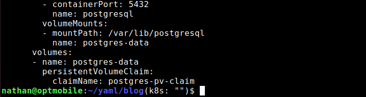 Postgres on Kubernetes deployment example part 2