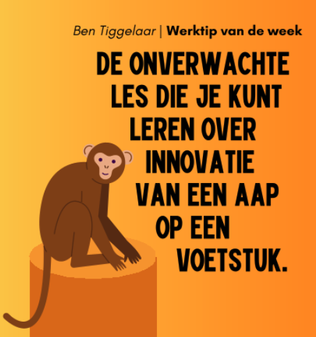 De aap op het voetstuk