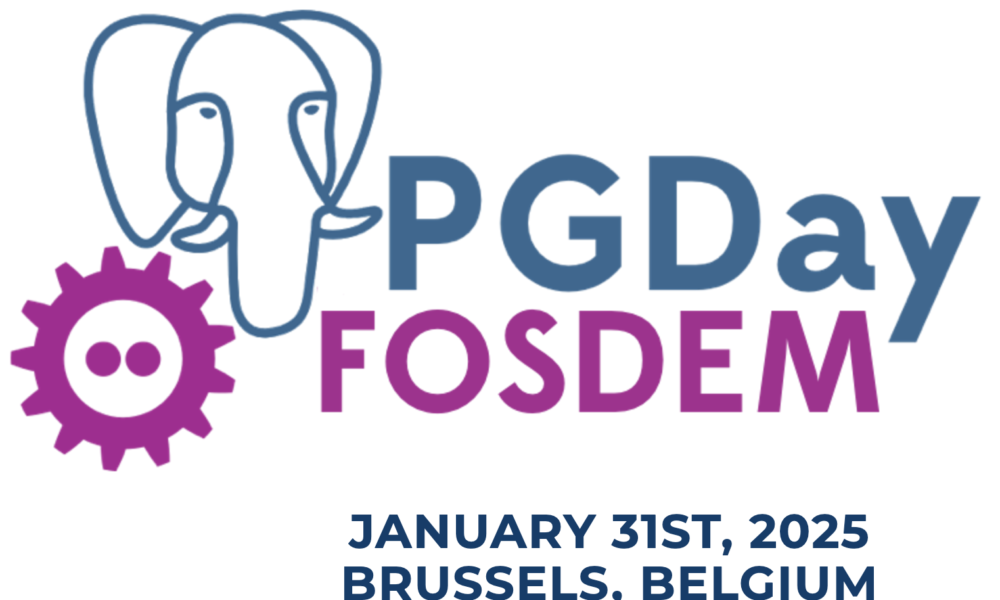 PGDay FOSDEM Belgium 2025